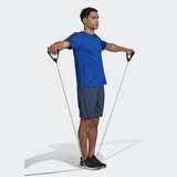  Áo Thun Adidas thể thao 3 Sọc AEROREADY - Royal Blue 