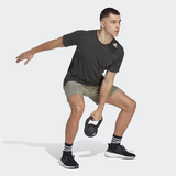  Quần Short Adidas Seasonal Train Essentials - Silver Pebble 