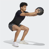  Áo Thun Adidas 3 Sọc Tập HIIT - Đen 