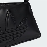  Túi Đeo Vai Adidass Viền Logo Ba Lá Polyurethane - Màu Đen 