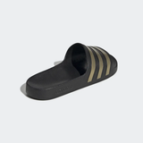  Dép quai ngang Adidas Adilette Aqua - Đen 