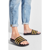  Dép quai ngang Adidas Adilette Aqua - Đen 