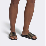  Dép quai ngang Adidas Adilette Aqua - Đen 