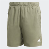  Quần Short Adidas Tập Luyện 3 Sọc Train Icons - Silver Pebble 