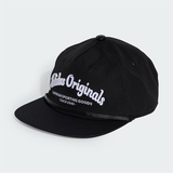  Mũ Lưỡi Trai Adidas Vành Thẳng - Màu Đen 