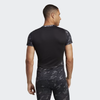  Áo Thun Adidas Techfit Allover Print Training - Black 
