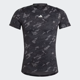  Áo Thun Adidas Techfit Allover Print Training - Black 