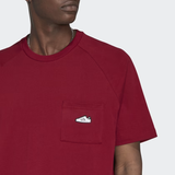  Áo Thun Adidas Embroidered Tee - Burgundy 