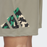  Quần Short Adidas Seasonal Train Essentials - Silver Pebble 