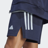 Quần Short Adidas 3 Sọc Future Icons - Màu xanh da trời 