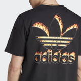  Áo Thun Adidas Ba Lá Fire Graphic - Đen 