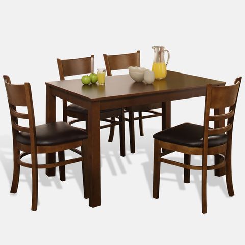  CB001- BỘ BÀN ĂN CABIN 4 GHẾ XUẤT KHẨU 