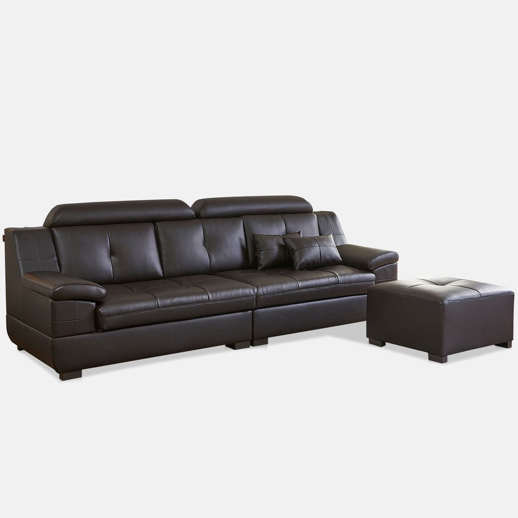 SF1352 - GHẾ SOFA DA 4 CHỖ NGỒI