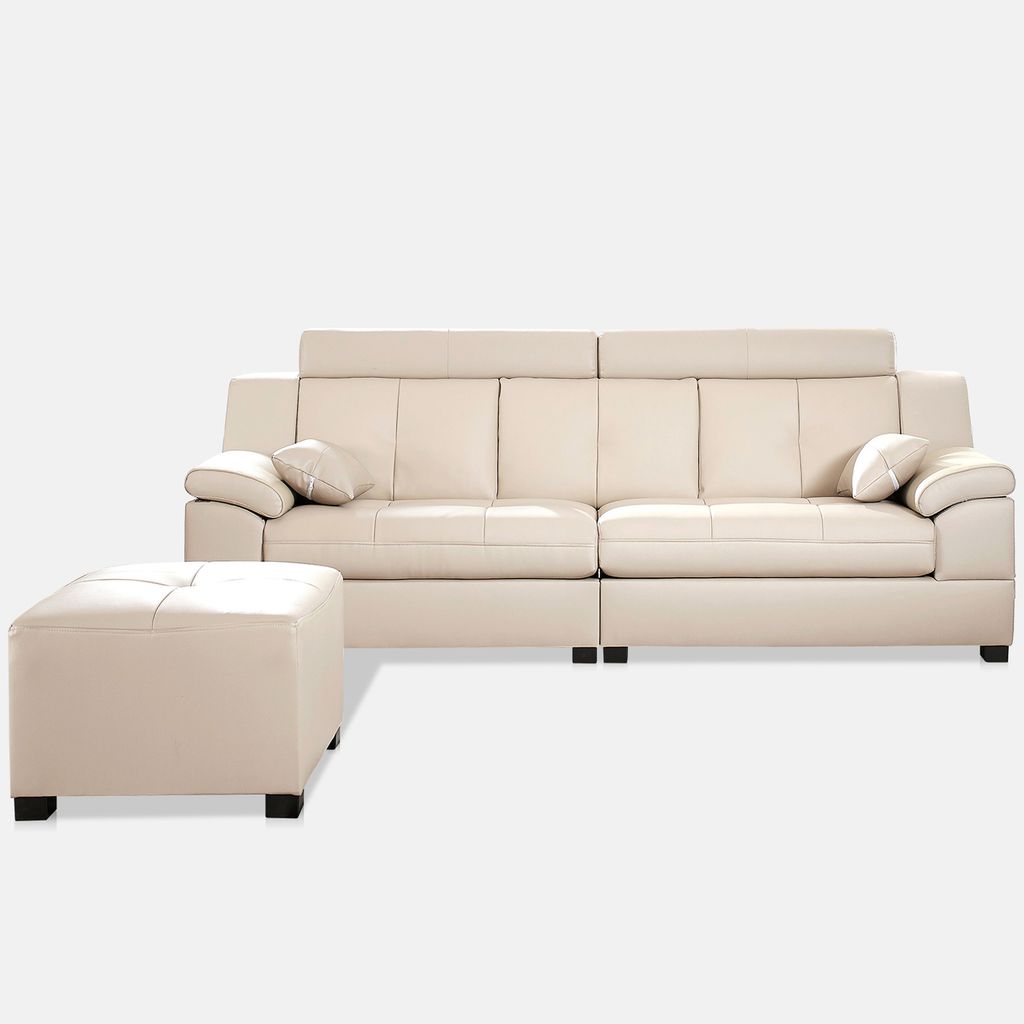 SF301 - GHẾ SOFA DA 4 CHỖ NGỒI