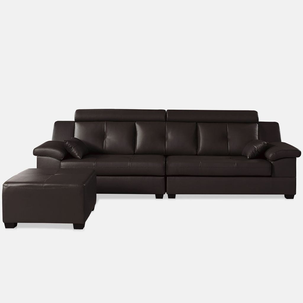 SF301 - GHẾ SOFA DA 4 CHỖ NGỒI