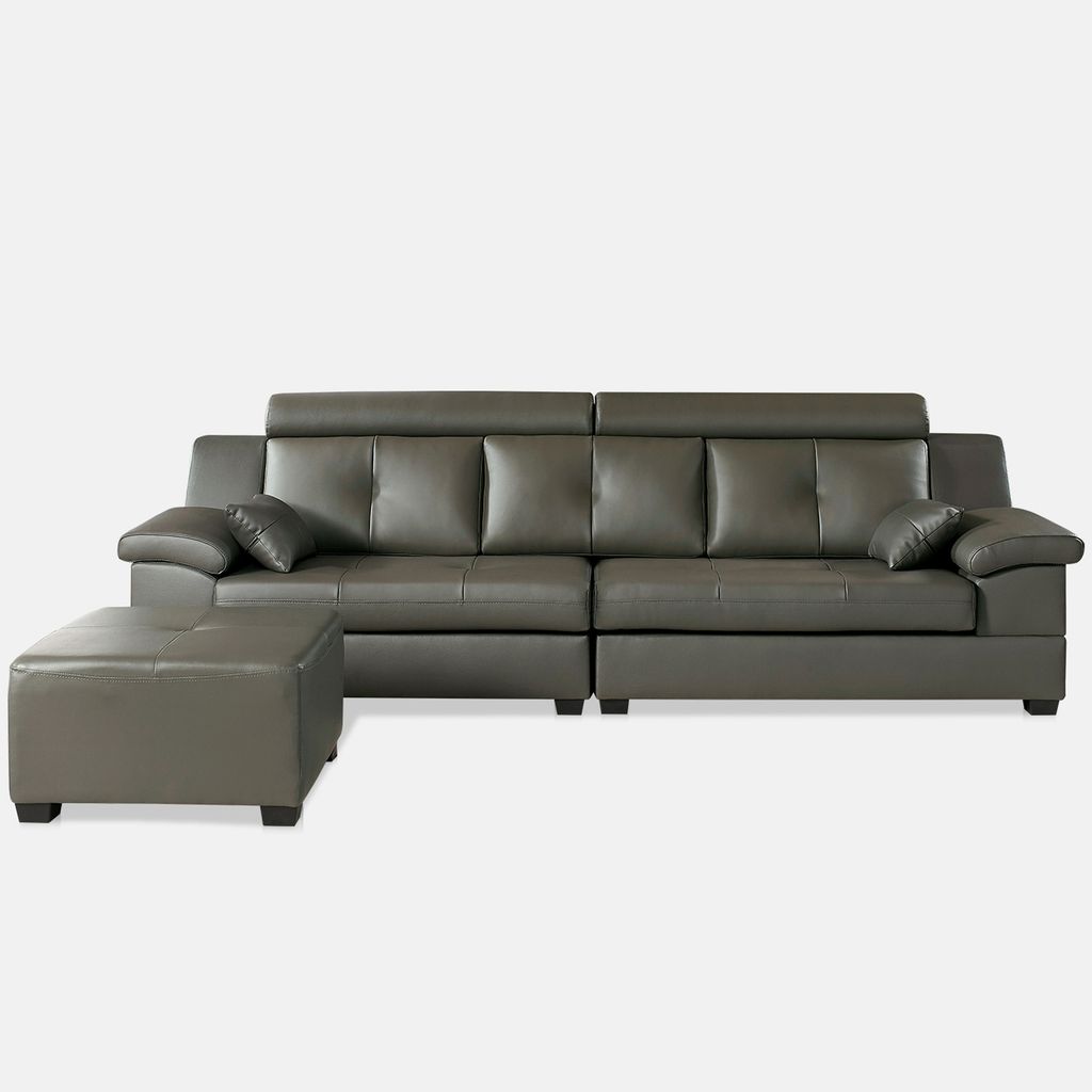 SF301 - GHẾ SOFA DA 4 CHỖ NGỒI