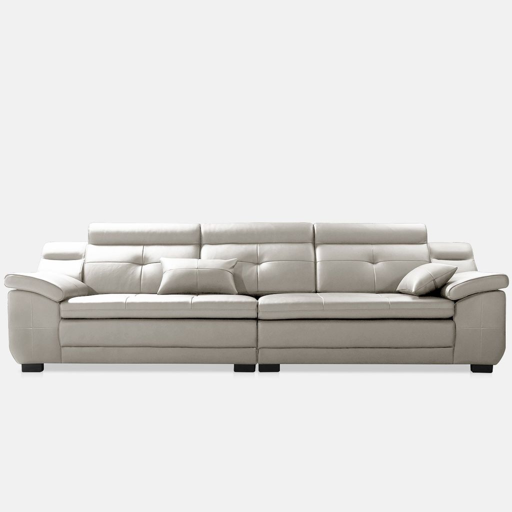 SF302 - GHẾ SOFA DA THẬT 4 CHỖ