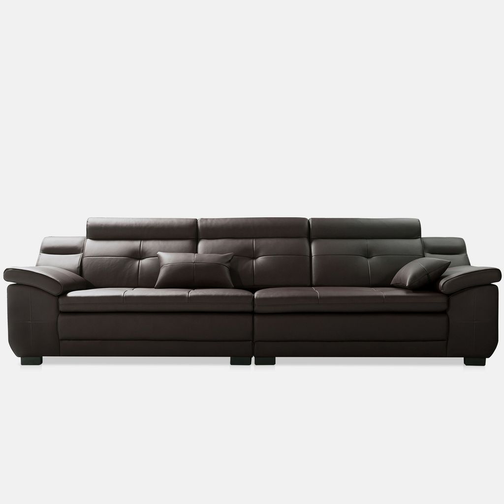 SF302 - GHẾ SOFA DA THẬT 4 CHỖ