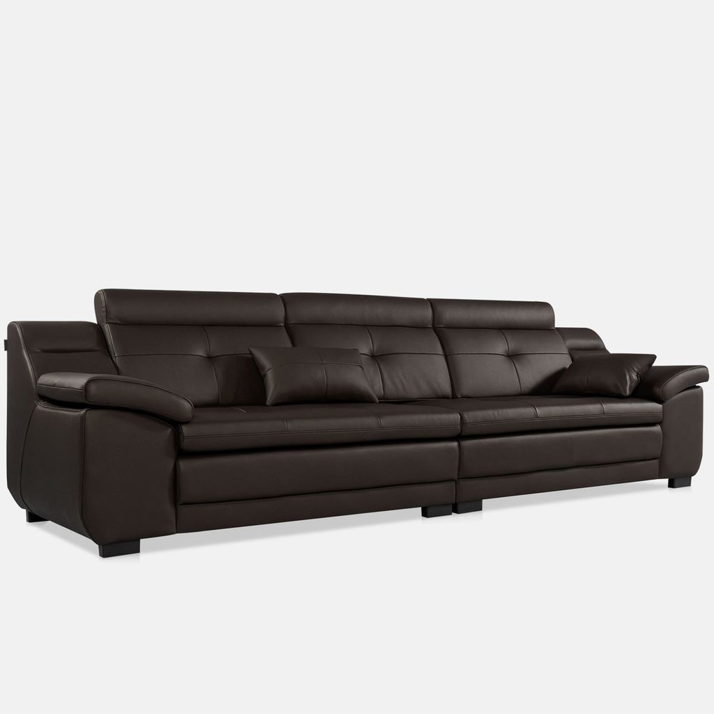 SF302 - GHẾ SOFA DA THẬT 4 CHỖ