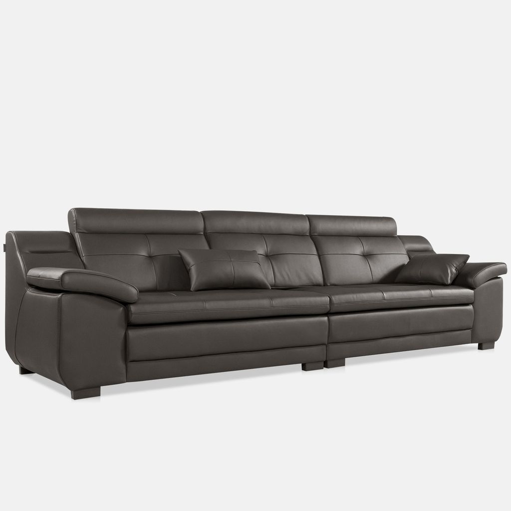 SF302 - GHẾ SOFA DA THẬT 4 CHỖ