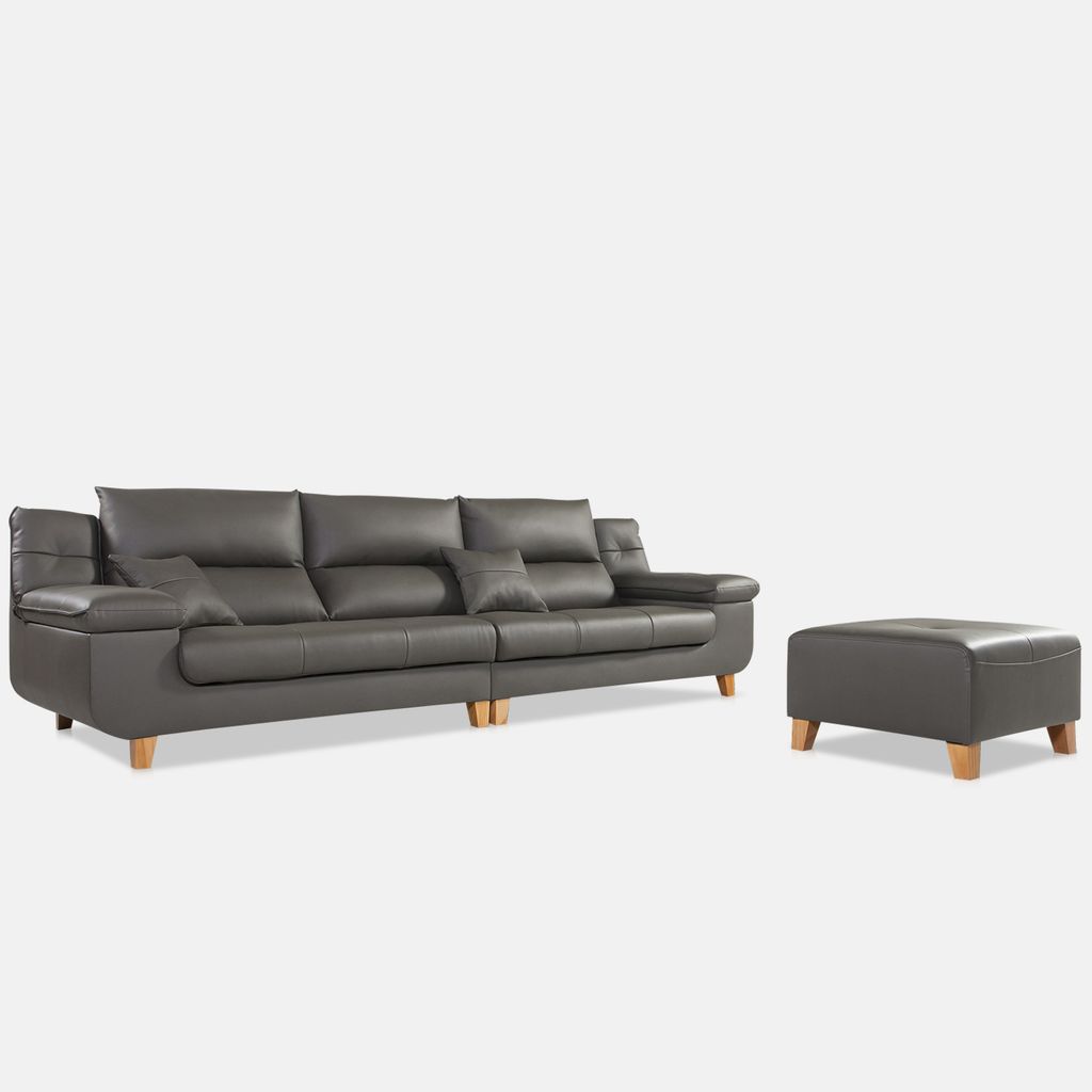 SF303 - GHẾ SOFA DA 4 CHỖ NGỒI