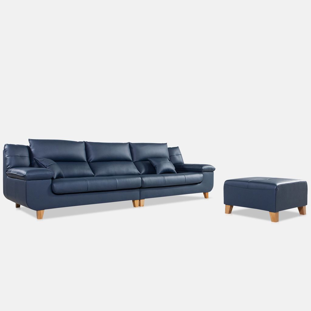 SF303 - GHẾ SOFA DA 4 CHỖ NGỒI