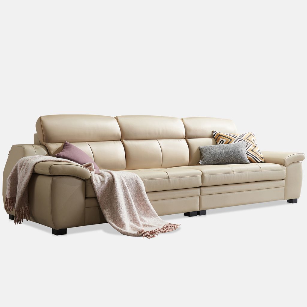 SF305 - GHẾ SOFA DA 4 CHỖ NGỒI