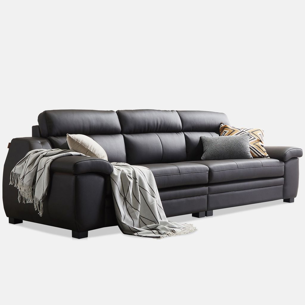 SF305 - GHẾ SOFA DA 4 CHỖ NGỒI