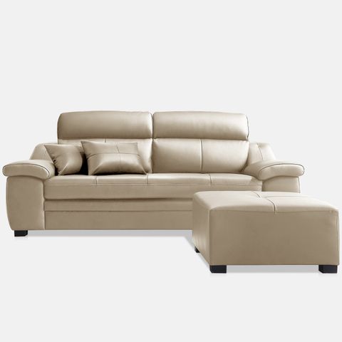  SF305A - GHẾ SOFA DA 3 CHỖ NGỒI 