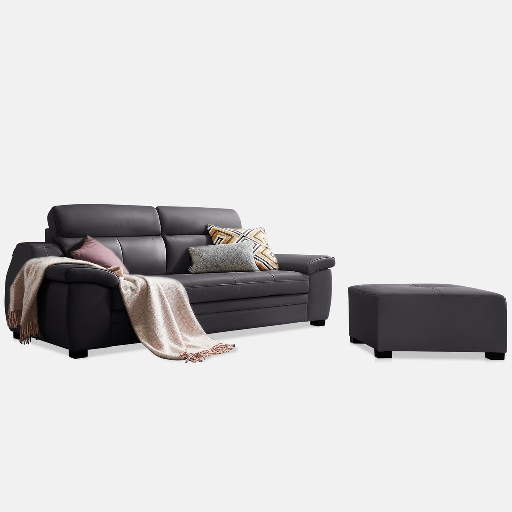 SF305A - GHẾ SOFA DA 3 CHỖ NGỒI