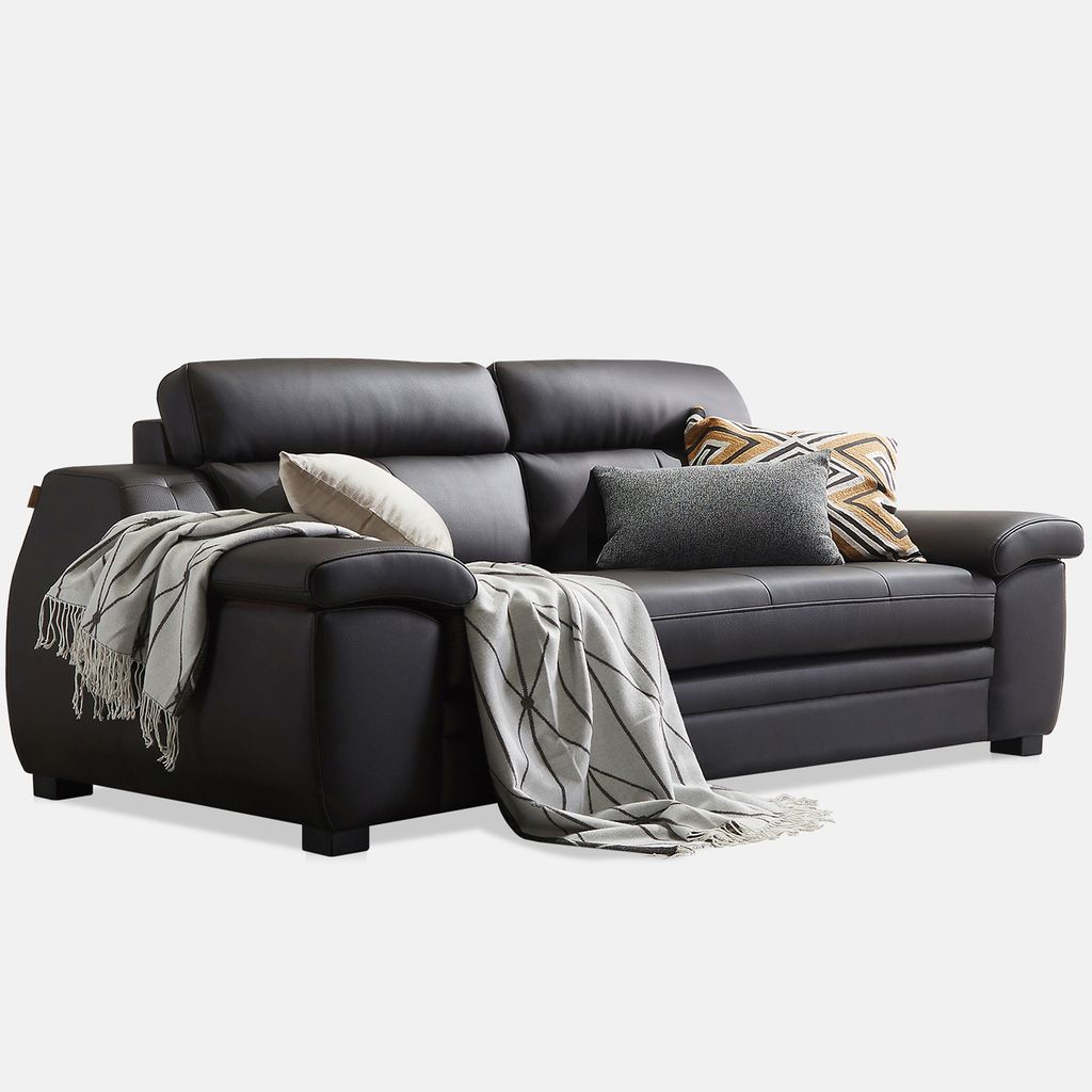 SF305A - GHẾ SOFA DA 3 CHỖ NGỒI