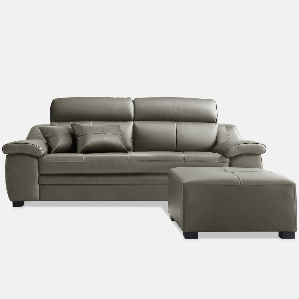 SF305A - GHẾ SOFA DA 3 CHỖ NGỒI