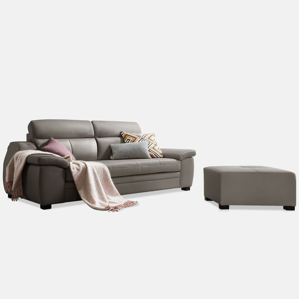 SF305A - GHẾ SOFA DA 3 CHỖ NGỒI