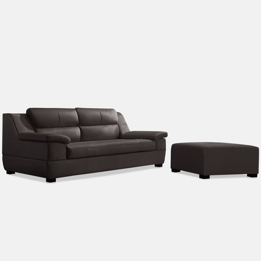 SF309A - GHẾ SOFA DA THẬT 3 CHỖ NGỒI