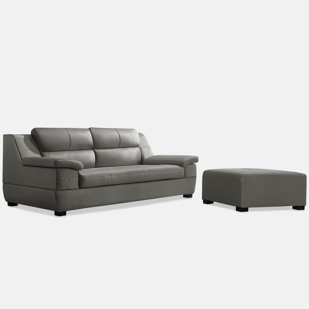 SF309A - GHẾ SOFA DA THẬT 3 CHỖ NGỒI