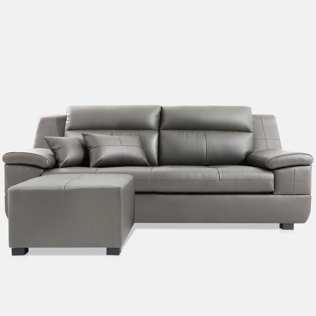 SF309A - GHẾ SOFA DA THẬT 3 CHỖ NGỒI