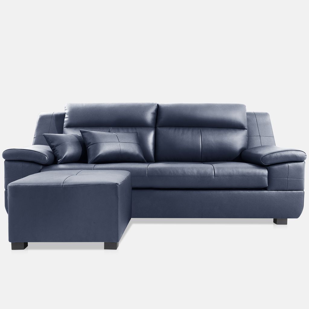 SF309A - GHẾ SOFA DA THẬT 3 CHỖ NGỒI