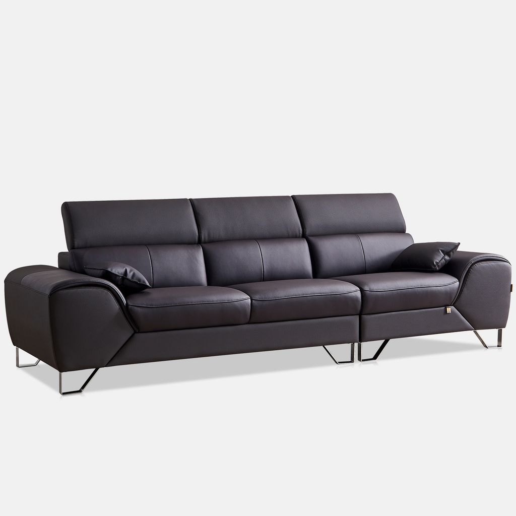 SF334 - GHẾ SOFA DA 4 CHỖ NGỒI