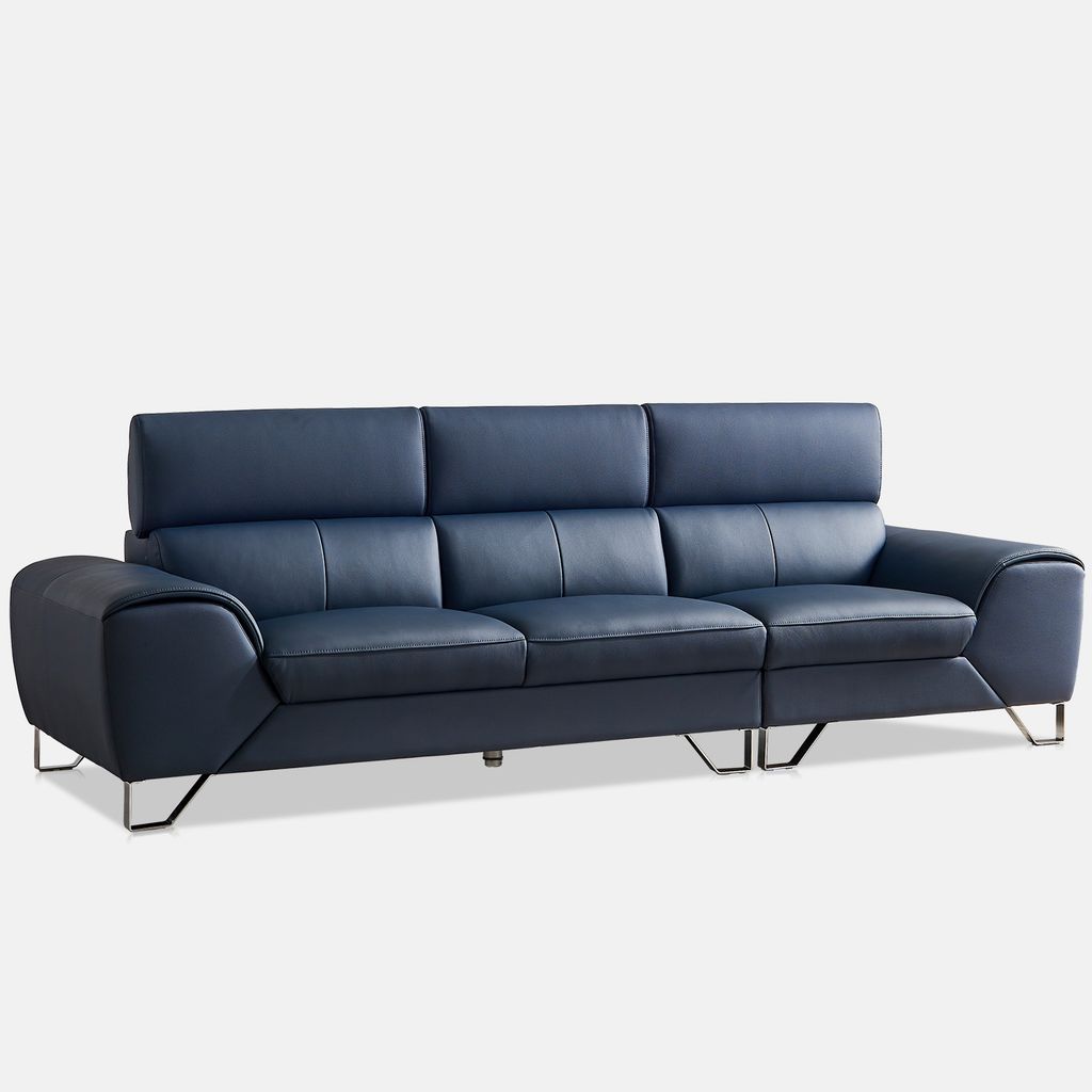 SF334 - GHẾ SOFA DA 4 CHỖ NGỒI