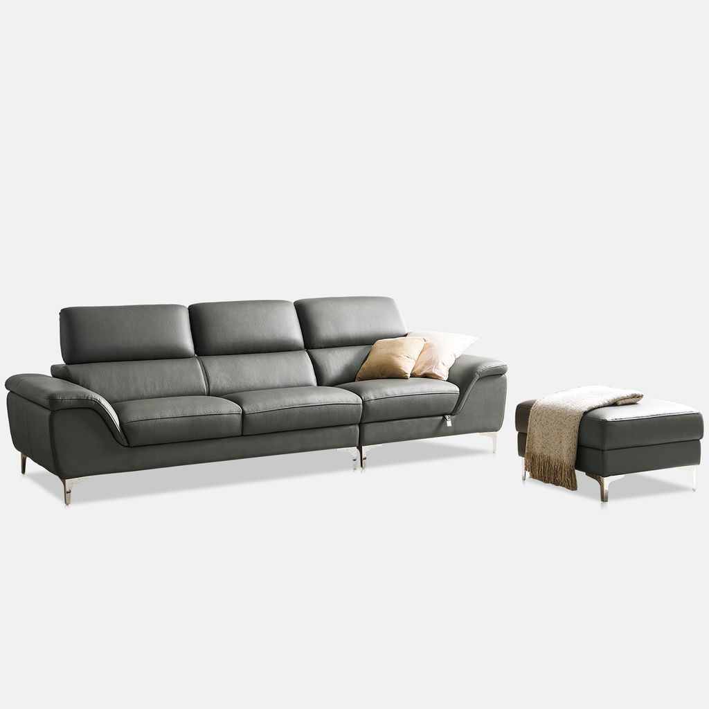 SF335 - GHẾ SOFA DA 4 CHỖ NGỒI