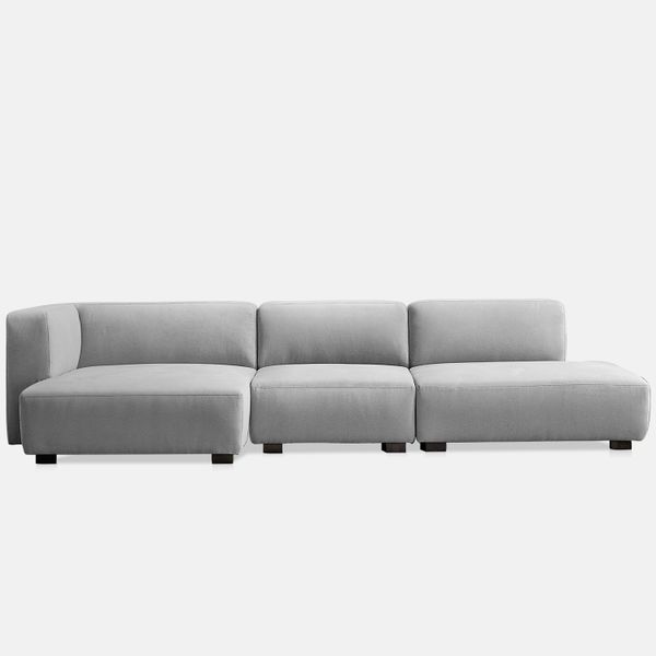  SF338 - SOFA VẢI MODULE GÓC 4 CHỖ 