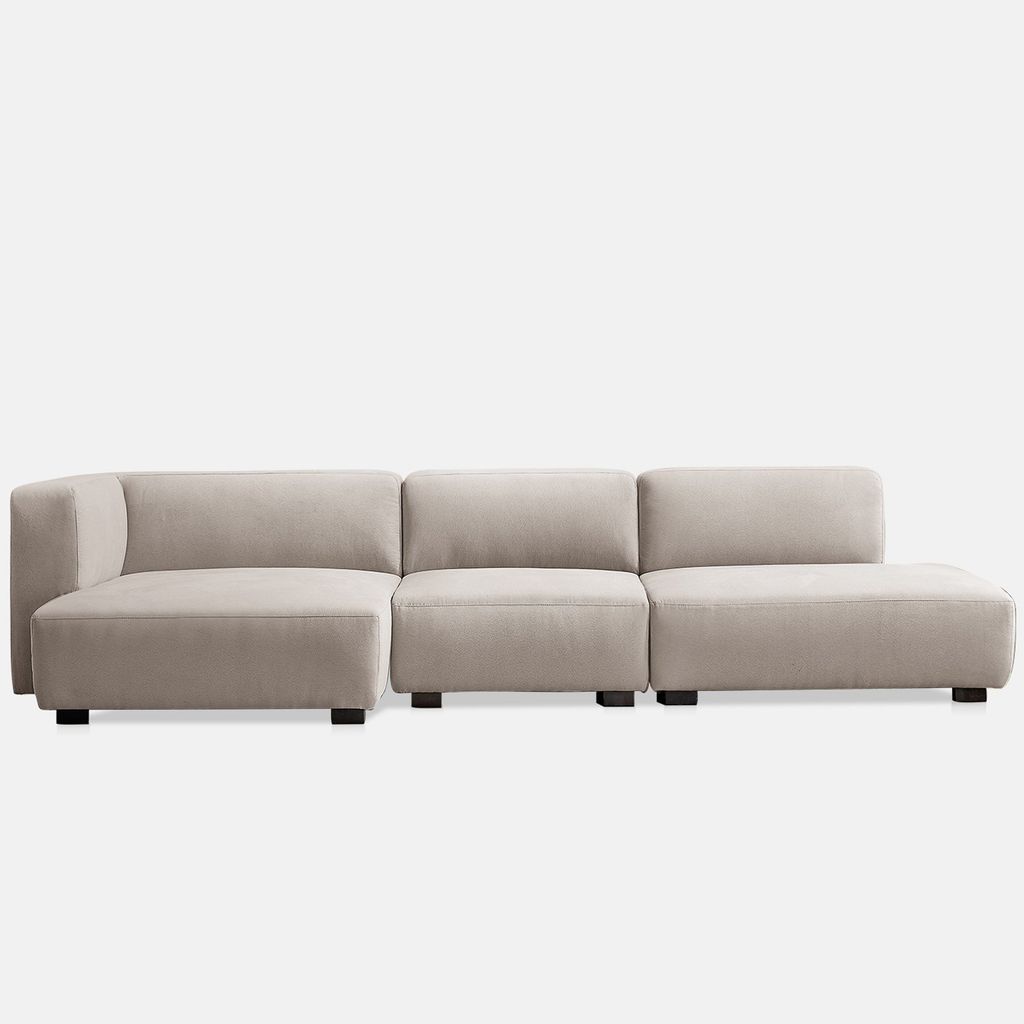 SF338 - SOFA VẢI MODULE GÓC 4 CHỖ