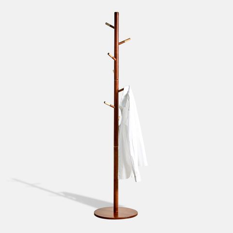  SH001 - GIÁ TREO QUẦN ÁO GỖ NGUYÊN KHỐI 