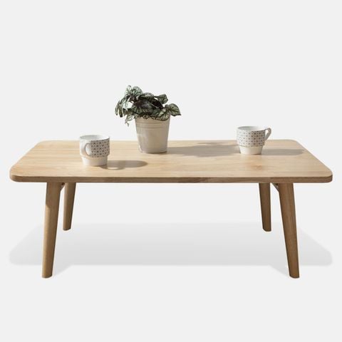  TT001 - BÀN TRÀ GỖ CAO SU KIỂU NHẬT 