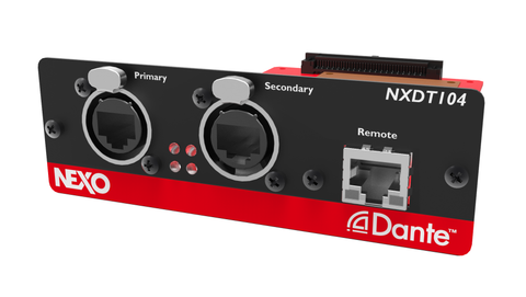 CARD KẾT NỐI MẠNG DANTE NEXO NXDT104 MK2