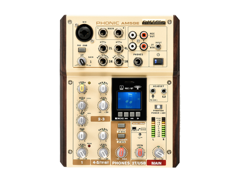  MIXER ANALOG PHONIC AM5GE 