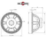 Loa Sub Rời B&C SPEAKERS 5 tấc 18TBW100