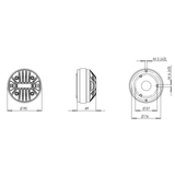 CỦ TREBLE B&C SPEAKERS DE14TN