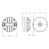 CỦ TREBLE B&C SPEAKERS DE400TN