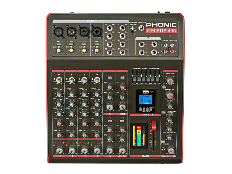  MIXER ANALOG PHONIC CELEUS400 